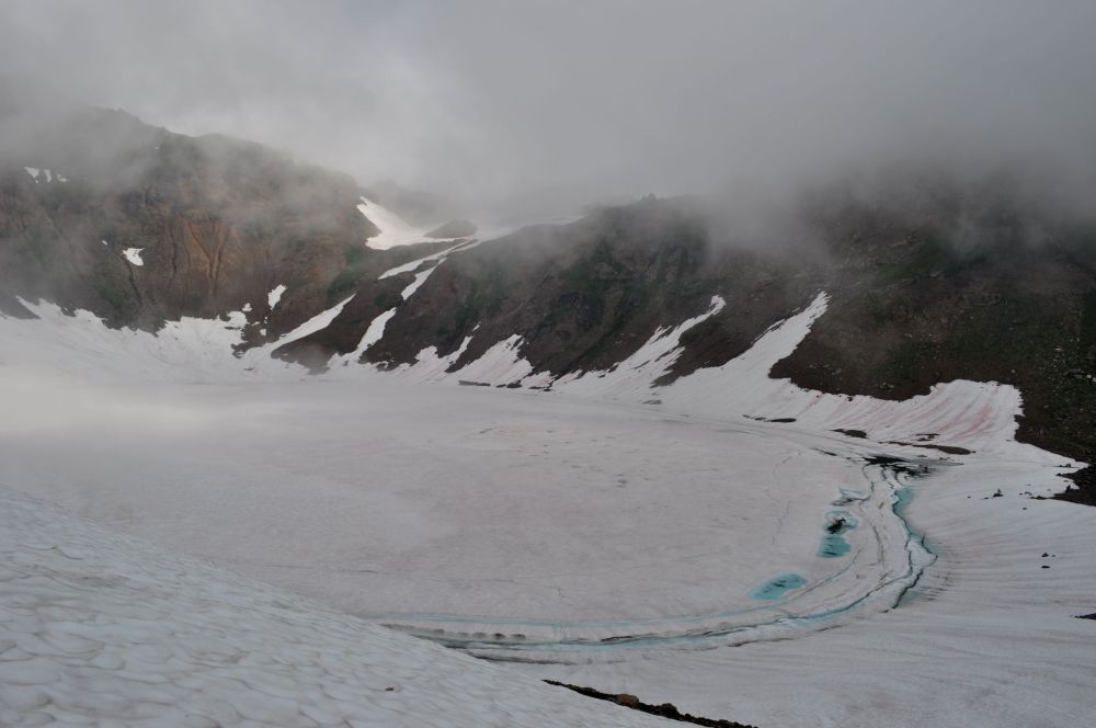 This is Goat Lake. I love that fabulous blue of compressed ice!