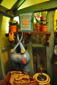 Mickey's garden shed.