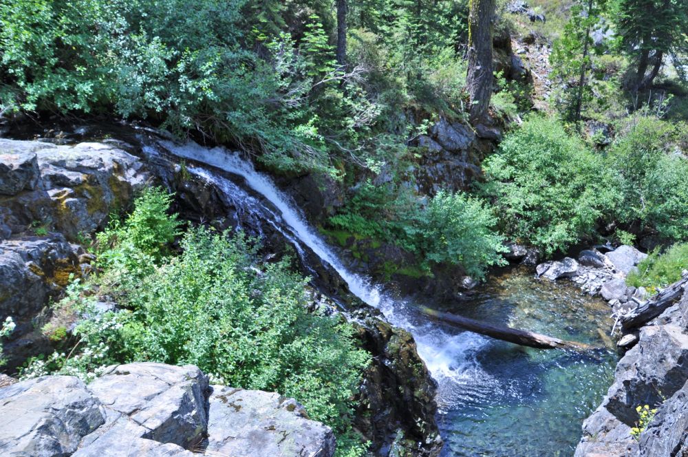 Falls on Grizzly Creek